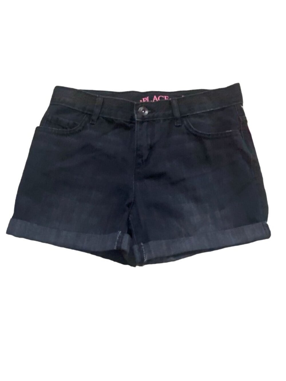 The Children's Place Girls Shortie Short Court Shorts-Black-Size 10-NWT
